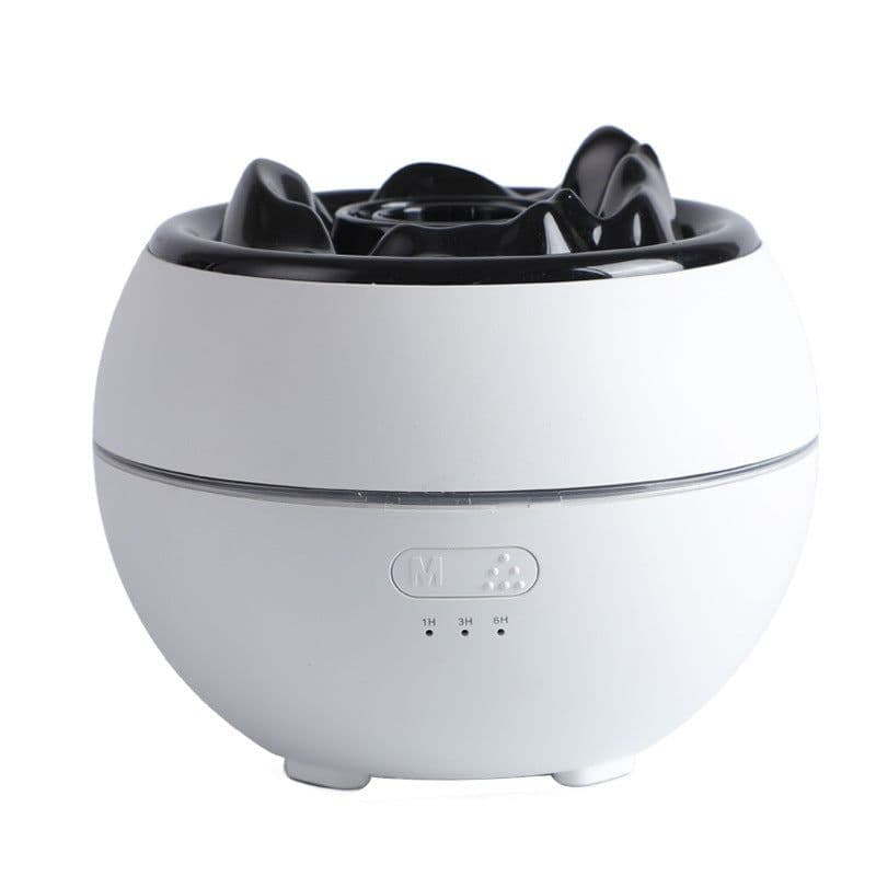 image-Flame Aroma Diffuser Household Desk Aromatherapy Humidifier