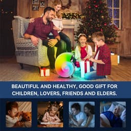 image-Conch Smart RGB Atmosphere Light Bluetooth Speaker Alarm Clock Wake-up Lamp White Noise Machine For Sleeping Baby APP Control