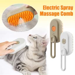 image-Cat Steam Brush Steamy Dog Brush 3 In 1 Electric Spray Cat Hair Brushes For Massage Pet Grooming Comb Hair Removal Combs Pet Products