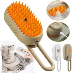 image-Cat Steam Brush Steamy Dog Brush 3 In 1 Electric Spray Cat Hair Brushes For Massage Pet Grooming Comb Hair Removal Combs Pet Products
