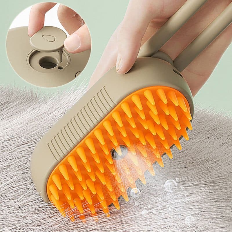 image-Cat Steam Brush Steamy Dog Brush 3 In 1 Electric Spray Cat Hair Brushes For Massage Pet Grooming Comb Hair Removal Combs Pet Products