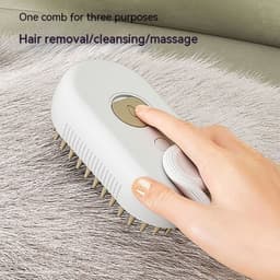 image-Cat Steam Brush Steamy Dog Brush 3 In 1 Electric Spray Cat Hair Brushes For Massage Pet Grooming Comb Hair Removal Combs Pet Products