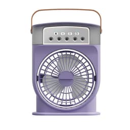 image-Portable USB Air Conditioner Cooling Fan With 5 Sprays 7 Color Light 600ML Water Tank Spray Mist Air Cooler Humidifiers