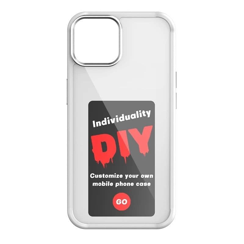 image-E-ink Screen Phone Case Unlimited Screen Projection Personalized Phone Cover Battery Free New Designer Luxury Phone Case