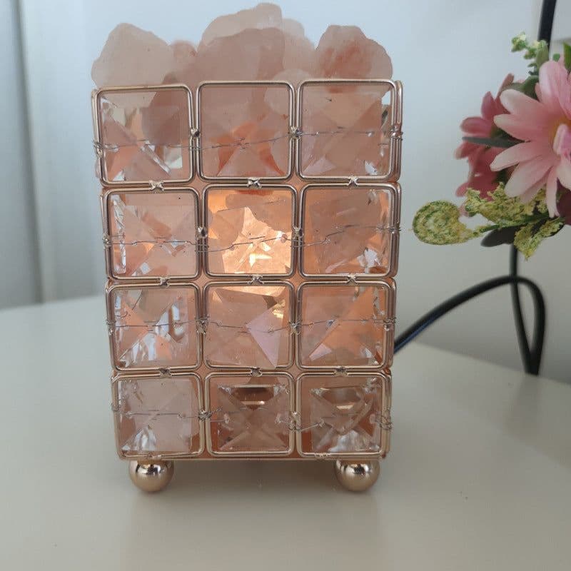 image-Cute Mini Creative European Table Lamp Modern Led Crystal Bedroom Table Lamp Night Lights Crystal Lampe Bureau Room Decor