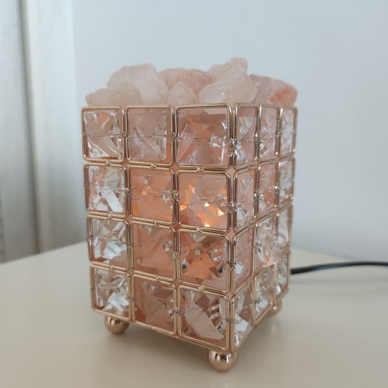 image-Cute Mini Creative European Table Lamp Modern Led Crystal Bedroom Table Lamp Night Lights Crystal Lampe Bureau Room Decor