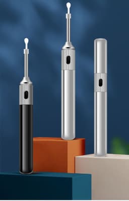 image-WiFi Otoscope Ear Cleaner Cleaning Endoscope Wireless Ear Inspection Camera Gyroscope Earwax Removal Tool