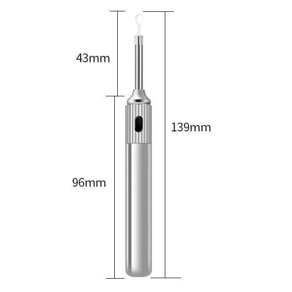 image-WiFi Otoscope Ear Cleaner Cleaning Endoscope Wireless Ear Inspection Camera Gyroscope Earwax Removal Tool