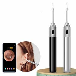 image-WiFi Otoscope Ear Cleaner Cleaning Endoscope Wireless Ear Inspection Camera Gyroscope Earwax Removal Tool