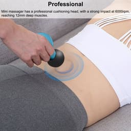 image-Muscle Massage Mini Pocket Electric Fascia Massage Back Neck Massager Gun For Body Deep Relief Pain Slimming Fascial Tool