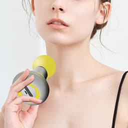 image-Muscle Massage Mini Pocket Electric Fascia Massage Back Neck Massager Gun For Body Deep Relief Pain Slimming Fascial Tool