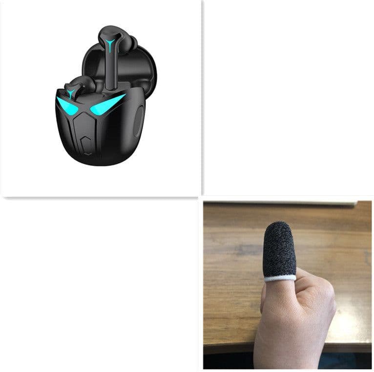 image-Bluetooth 5.0Headphone Sports Game Dual Mode Waterproof Wireless Earphone Touch Control Earbuds With Microphone Headsets