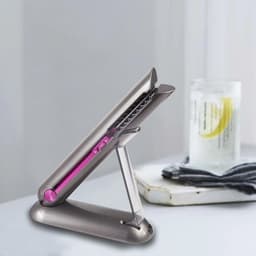 image-Professional Hair Straightener Ceramic Flat Iron 2 In 1 Cordless Hair Straightener And Curler Rechargeable Wireless Straightene
