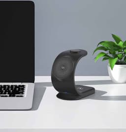 image-Vertical Three-in-one Magnetic Wireless Charger