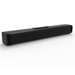 image-Computer Game Speakers With RGB Light Powerful Bass Stereo Sound USB 3.5mm Optical Soundbar PC 20W Speaker
