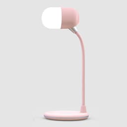image-3 IN 1 Desk Lamp With Qi Wireless Charger 5W Bluetooth Speaker USB Dimmable For Bedroom
