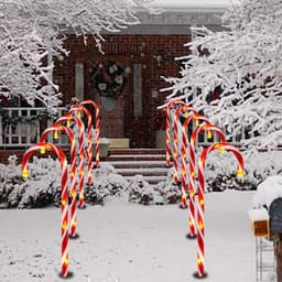 image-Christmas Snowflake Garden Lights Snowflake Lights Outdoor Waterproof Christmas Decor Ground Lights Lawn Night Light