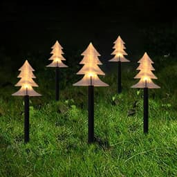 image-Christmas Snowflake Garden Lights Snowflake Lights Outdoor Waterproof Christmas Decor Ground Lights Lawn Night Light