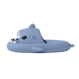 image-Thick-bottomed shark couple's slippers women's feces sense slippers men's indoor and outdoor funny home cute cartoon sandals