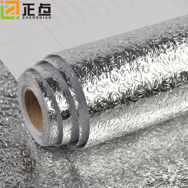 image-Kitchen oil-proof waterproof and moisture-proof self-adhesive wallpaper