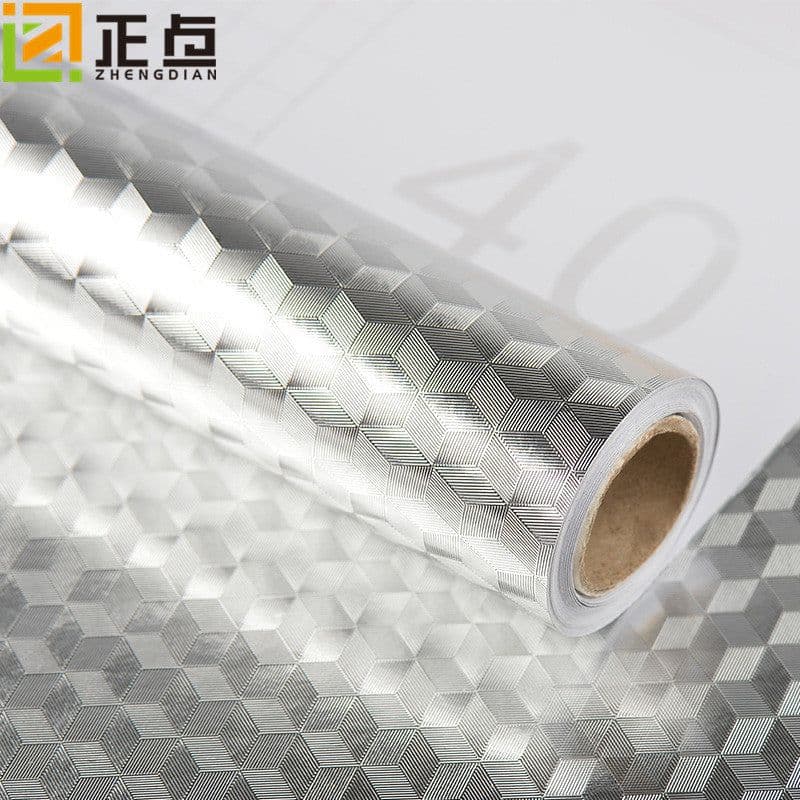 image-Kitchen oil-proof waterproof and moisture-proof self-adhesive wallpaper