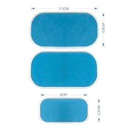 image-Wallace Hydrogel Buttock Patch Gel Sheet - Transparent 9.3x4.8
