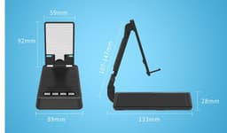 image-Mobile Phone Smart Broadcaster Stand Wireless Bluetooth Speaker Device HD Mic Strong Sound Field For Live Broadcast Desk Holder