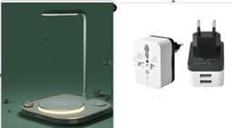 image-New Three-in-one Wireless Magnetic Charger 15W Fast Charging Desk Lamp Suitable