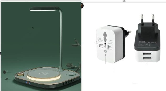 image-New Three-in-one Wireless Magnetic Charger 15W Fast Charging Desk Lamp Suitable