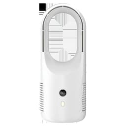 image-Electric Bladeless Fan Cooler Desktop Portable Usb Rechargable Air Cooling Fan Wireless Led Display Silent 360 Circulation