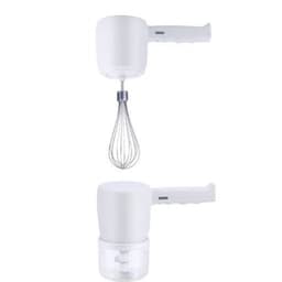 image-Blender 2 In 1 Multifunctional Electric Hand Mixer USB Planetary Handheld Mixer With Bowl Food Processors Chopper Beater Frother