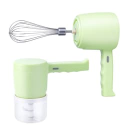 image-Blender 2 In 1 Multifunctional Electric Hand Mixer USB Planetary Handheld Mixer With Bowl Food Processors Chopper Beater Frother