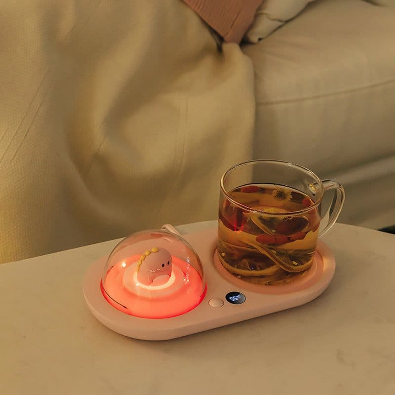 image-Electric Waterproof Touch Cup Warmer Heating Mat Pad Heater For Tea Coffee Milk Home Office Electric Hand Fast Heater Warmer