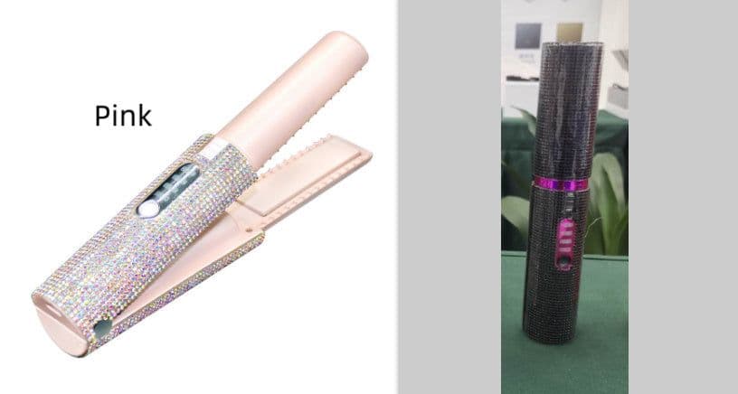 image-2-In-1 Electric USB Hair Straightening Brush Straightener Brush Multifunctional Comb Straightening Styler Hair Curler