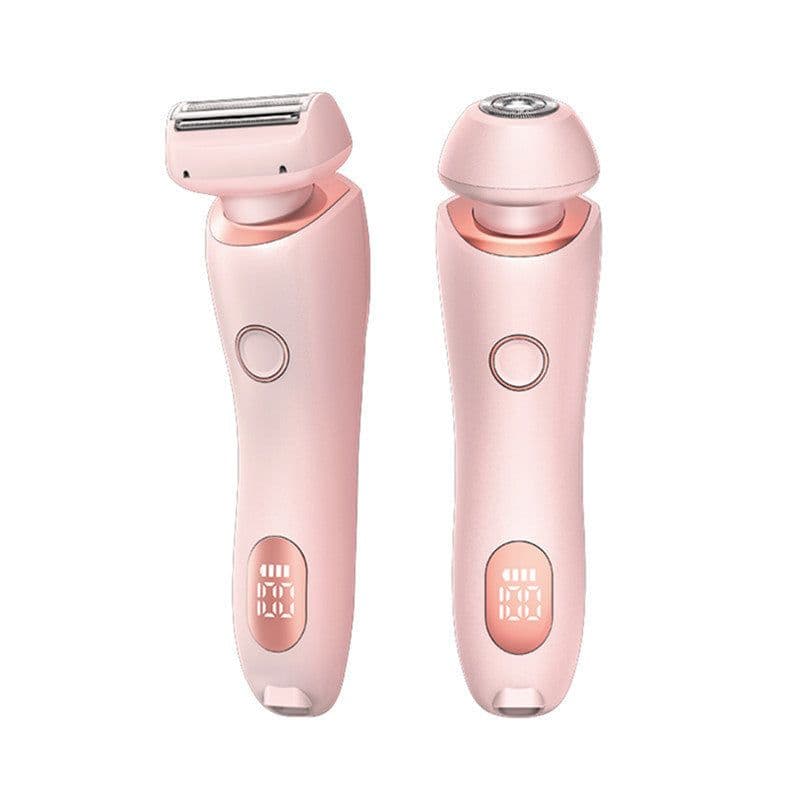 image-2 In 1 Hair Removal Epilator USB Rechargeable Trimmer Women Body Razor Face Leg Armpit Bikini Hand Pubic Shaver Hair Remover