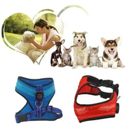 image-LED Luminous Dog Harness Led USB Charging Dog Chest Strap Vest Pet Safety Reflective Harness Pet Vest For Puppy Large Dog Pet Products