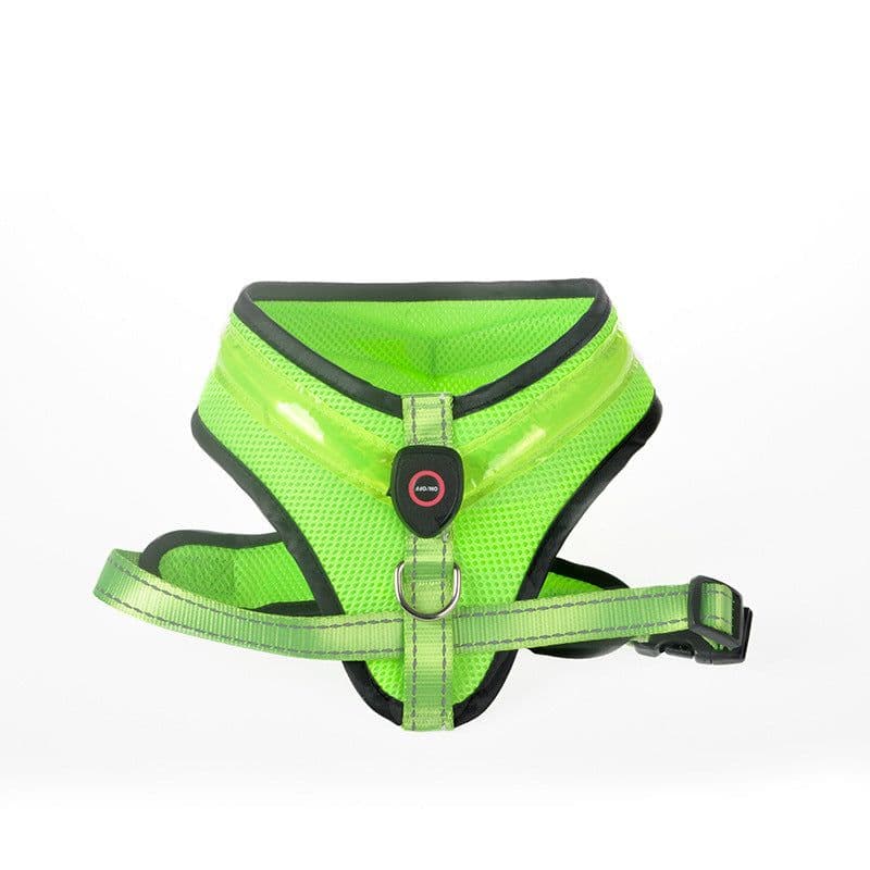 image-LED Luminous Dog Harness Led USB Charging Dog Chest Strap Vest Pet Safety Reflective Harness Pet Vest For Puppy Large Dog Pet Products