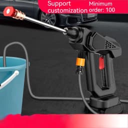 image-Portable Car Washing Machine Charging Car Washing Gun Wireless High Voltage