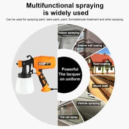 image-High-voltage Small Handheld Plug-in Paint Portable Air Spray Gun