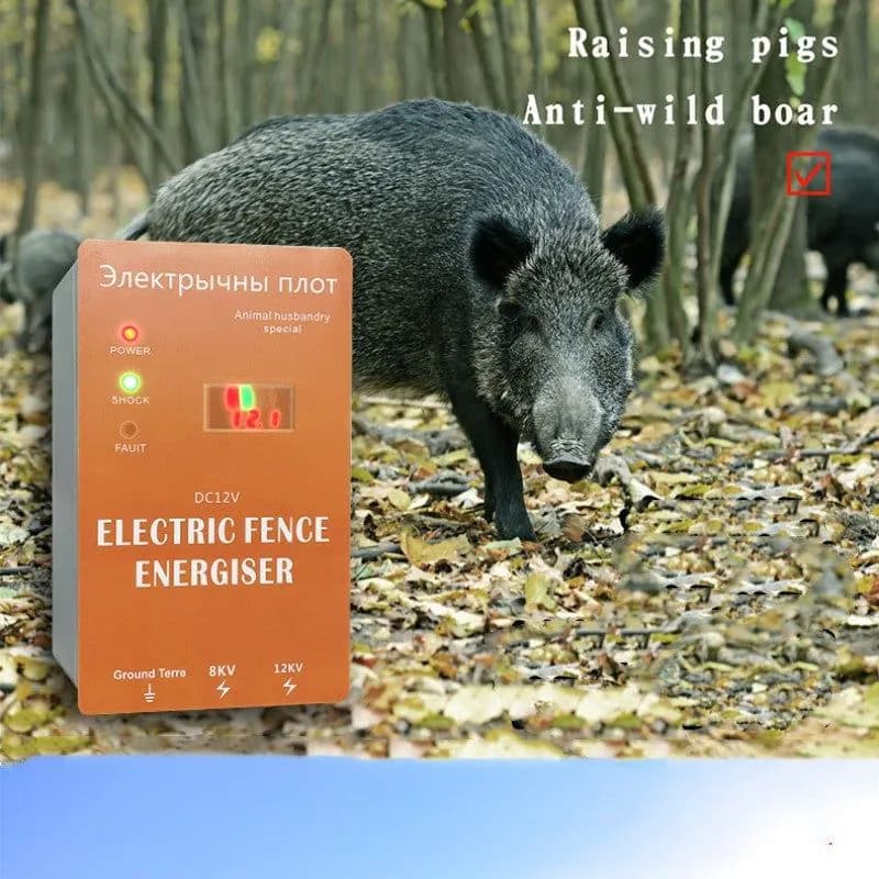 image-Pulse Electronic Fence Electric Fence Energy Amplifier Livestock Breeding Cattle And Sheep Electric Fence