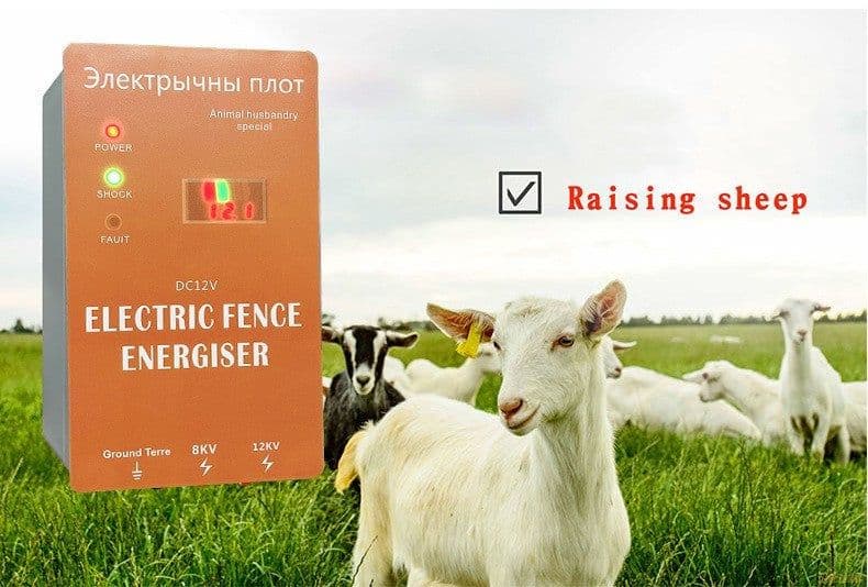 image-Pulse Electronic Fence Electric Fence Energy Amplifier Livestock Breeding Cattle And Sheep Electric Fence