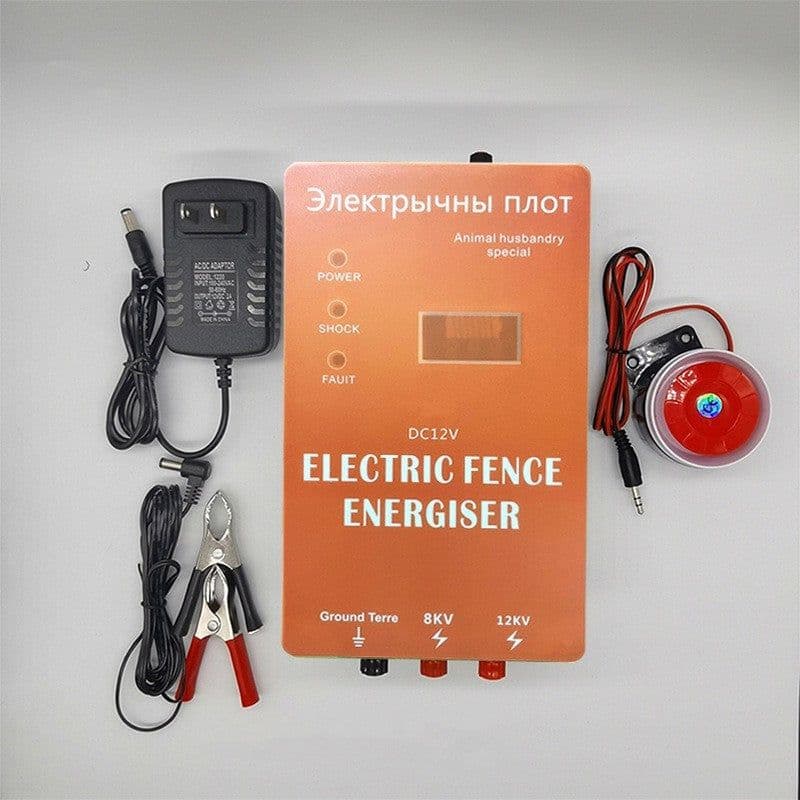 image-Pulse Electronic Fence Electric Fence Energy Amplifier Livestock Breeding Cattle And Sheep Electric Fence