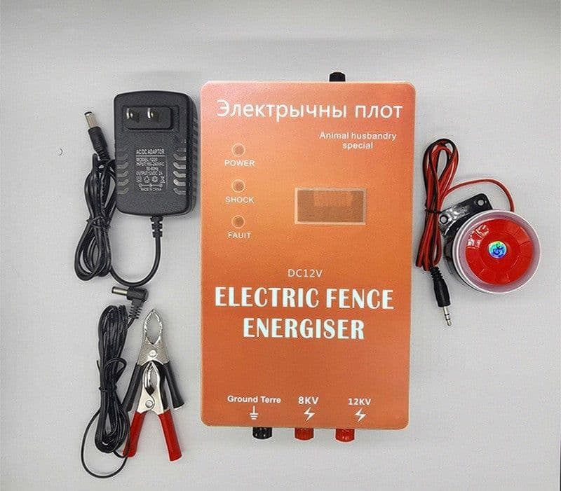 image-Pulse Electronic Fence Electric Fence Energy Amplifier Livestock Breeding Cattle And Sheep Electric Fence