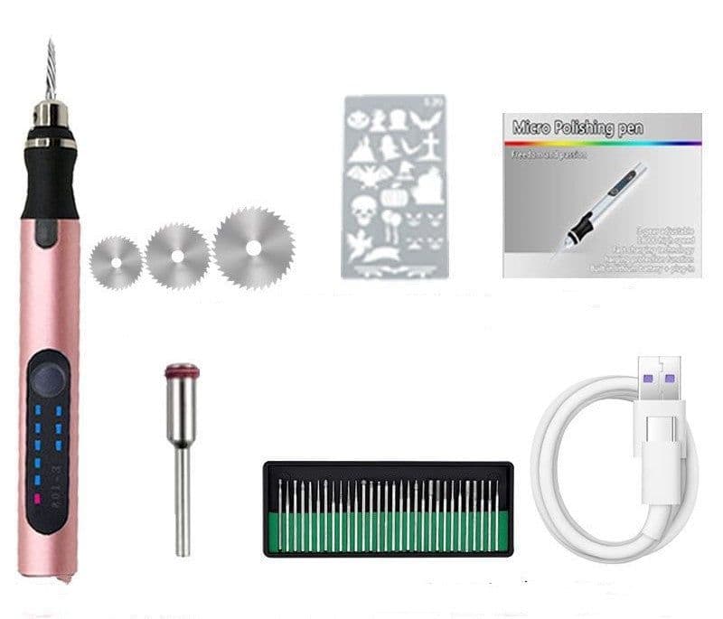 image-Wireless Jade Carving Machine Polishing Engraving Tool Electric Polishing Pen