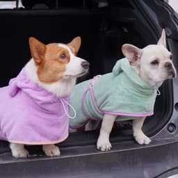 image-Pet Bathrobe Dog Bath Towel Super Absorbent Shower Cleaning Towel Dog Microfiber Drying Bath Towel Dogs Fast Dry Towel Pet Products