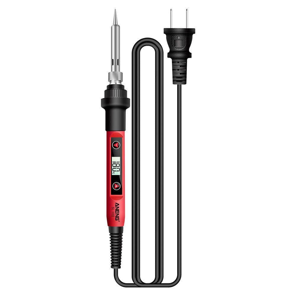 image-Constant Temperature Electric Soldering Iron Set Adjustable Temperature 60W Digital Display Internal Heat Welding