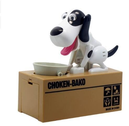 image-Piggy bank Robotic Dog Bank Canine Money Box Doggy Coin Bank