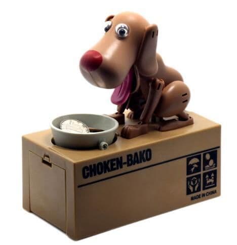 image-Piggy bank Robotic Dog Bank Canine Money Box Doggy Coin Bank