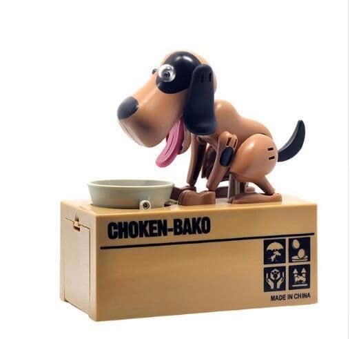 image-Piggy bank Robotic Dog Bank Canine Money Box Doggy Coin Bank