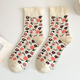 image-Cute Lace Rhombus Preppy Stockings
